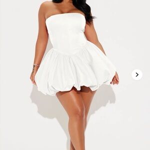 A Night in Paris Bubble Mini Dress - Fashion Nova